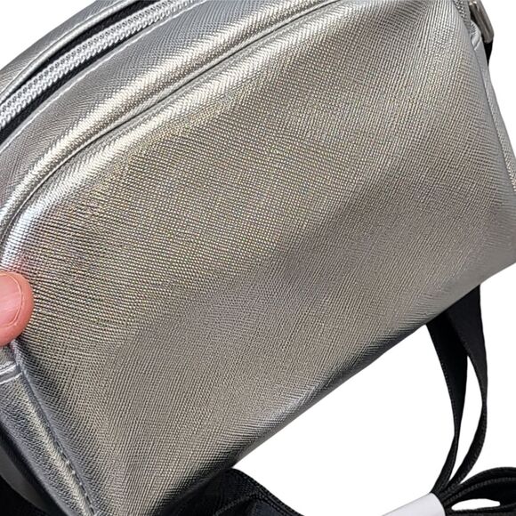 Silver Cybercore Mini Crossbody Bag - Picture 5 of 12
